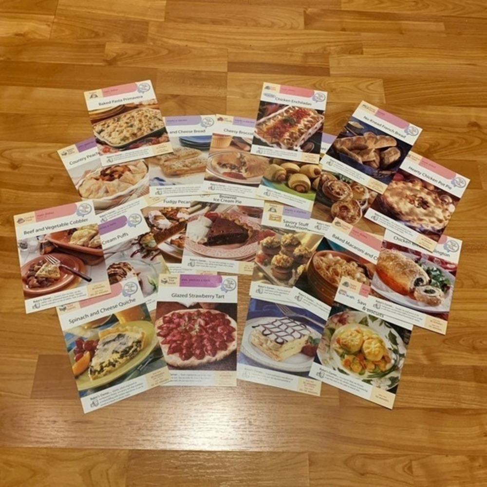 Bundle of 20 Vintage Easy to Bake  Easy To Make Recipes‎